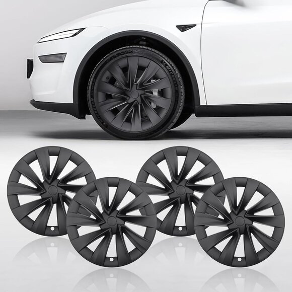Wheel Covers 20" Juniper Helix 2.0 2025 2026 Matte Compatible with Tesla Model Y - Picture 1 of 7
